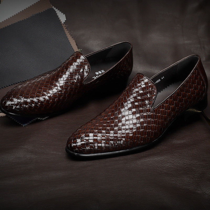 Oxbern™ – Cowhide Woven Business Shoes