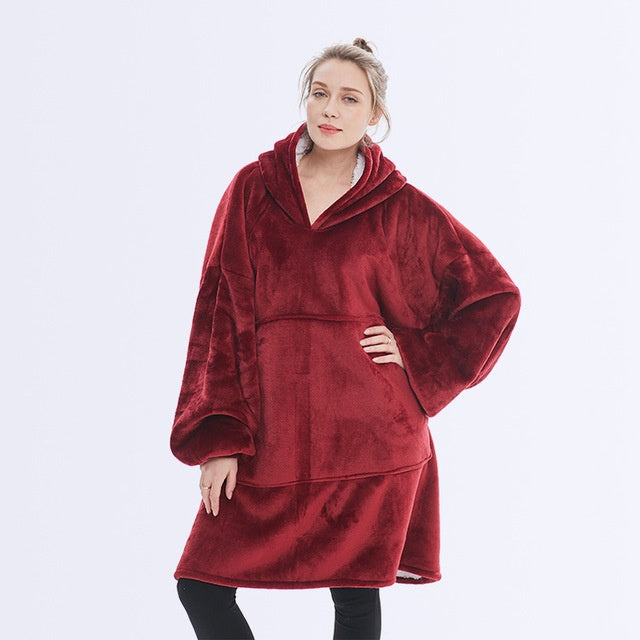 CozyCocoon Hoodie Gown