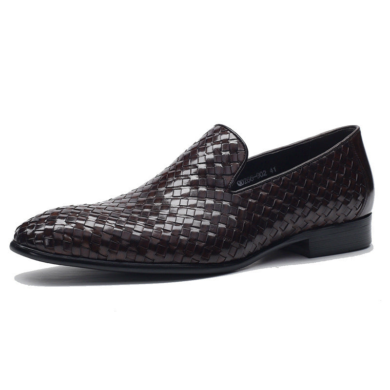 Oxbern™ – Cowhide Woven Business Shoes