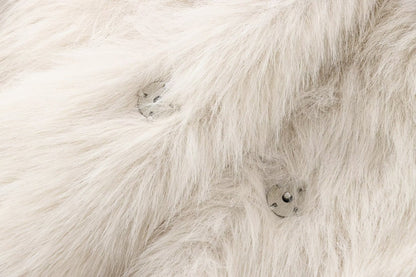 French Lapel Fur Plush Coat