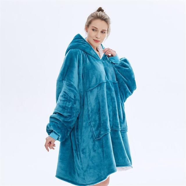 CozyCocoon Hoodie Gown