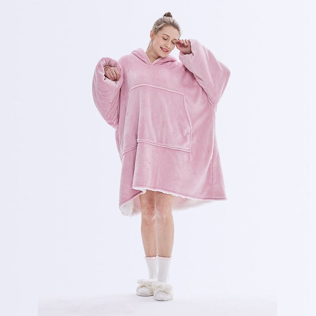 CozyCocoon Hoodie Gown