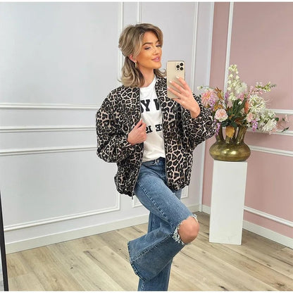 Levora™ – Leopard Print Street Jacket