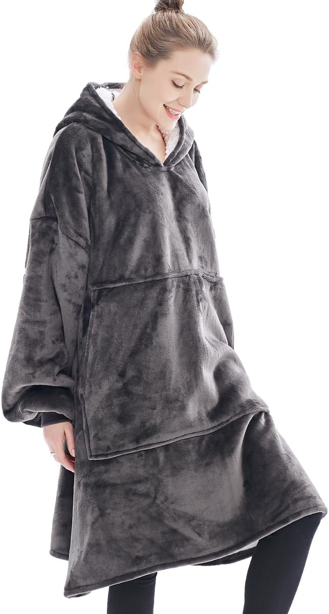 CozyCocoon Hoodie Gown