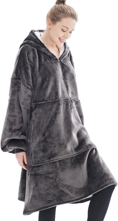 CozyCocoon Hoodie Gown