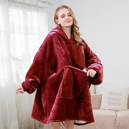 CozyCocoon Hoodie Gown
