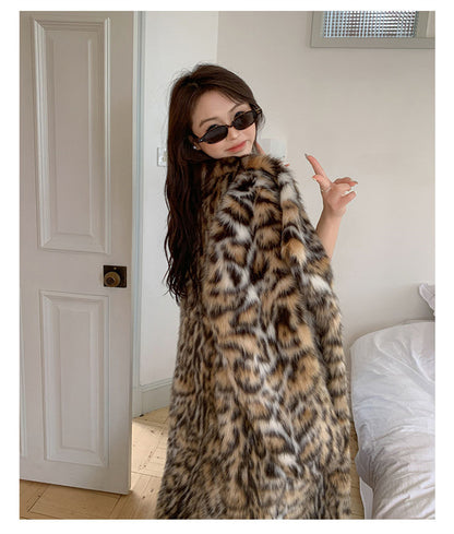 Furelle™ – Faux Fur Chic Female Coat