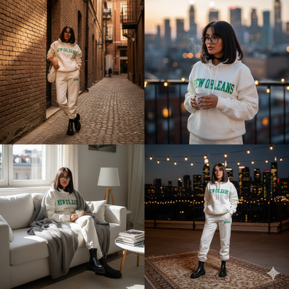 Printelle™ – Women's Printed Sweater Set