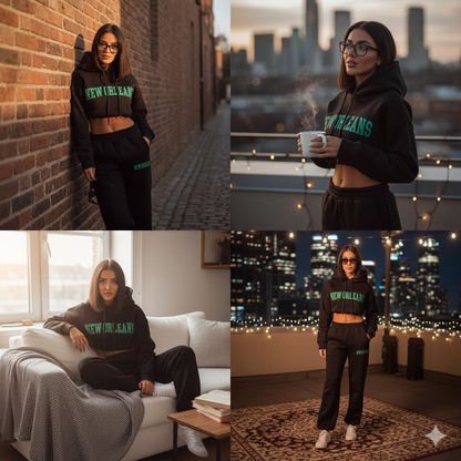 Printelle™ – Women's Printed Sweater Set