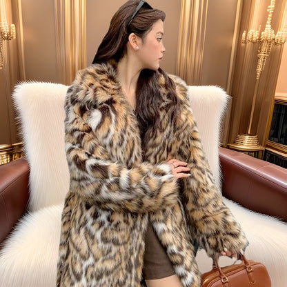 Furelle™ – Faux Fur Chic Female Coat