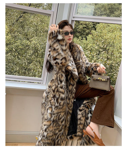 Furelle™ – Faux Fur Chic Female Coat