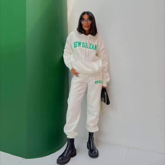 Printelle™ – Women's Printed Sweater Set